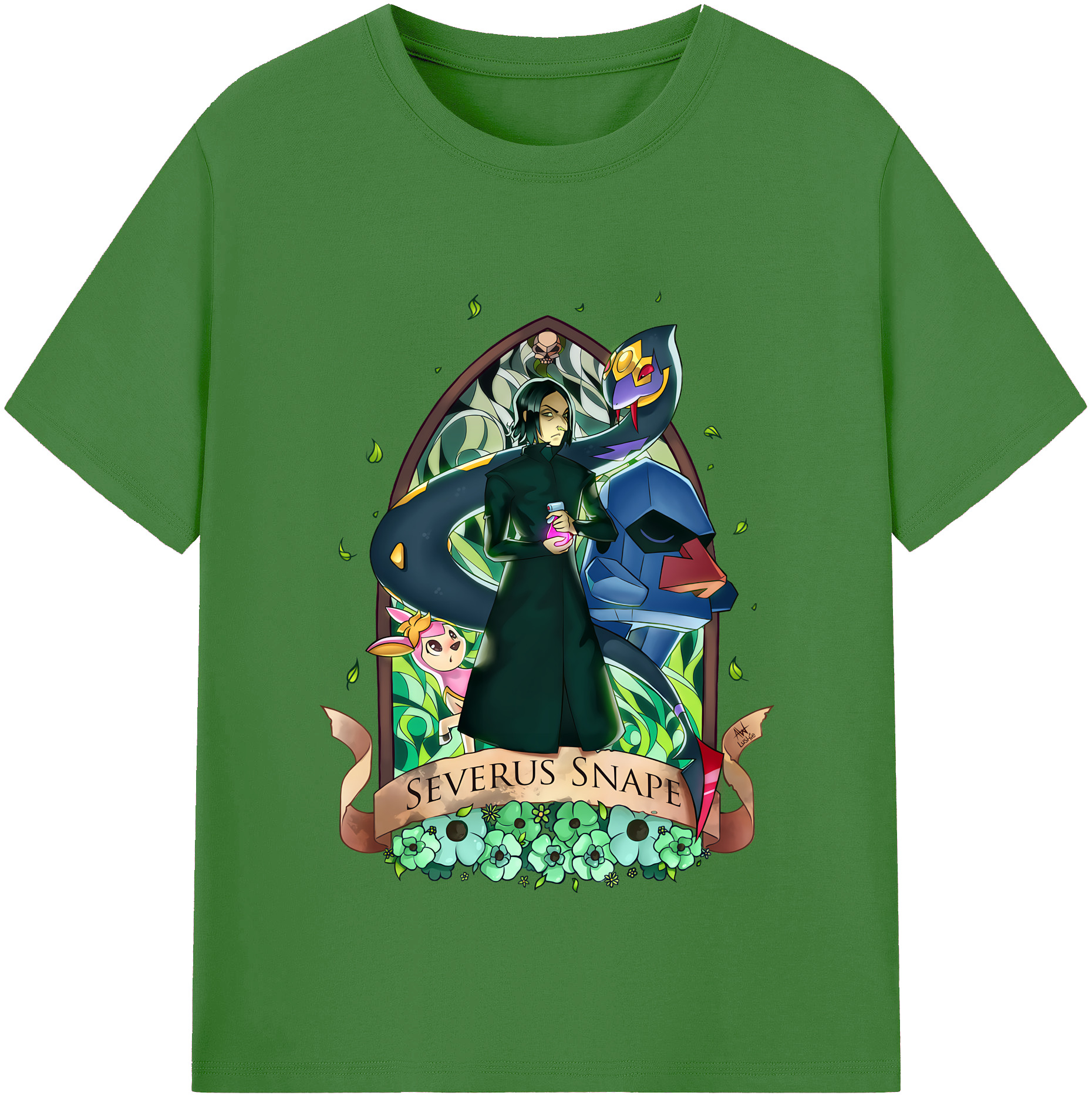 （画像用） Harry Potter ハリー・ポッターシリーズ レディースカジュアルプリントTシャツ（綿100％）